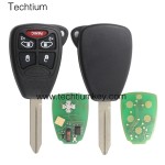 433Mhz 7961 chip FCCID-M3N5WY72XX (2004-2007) compatible with OHT692427AA (2006-2010) 4+1 button remote key for Chrylser
